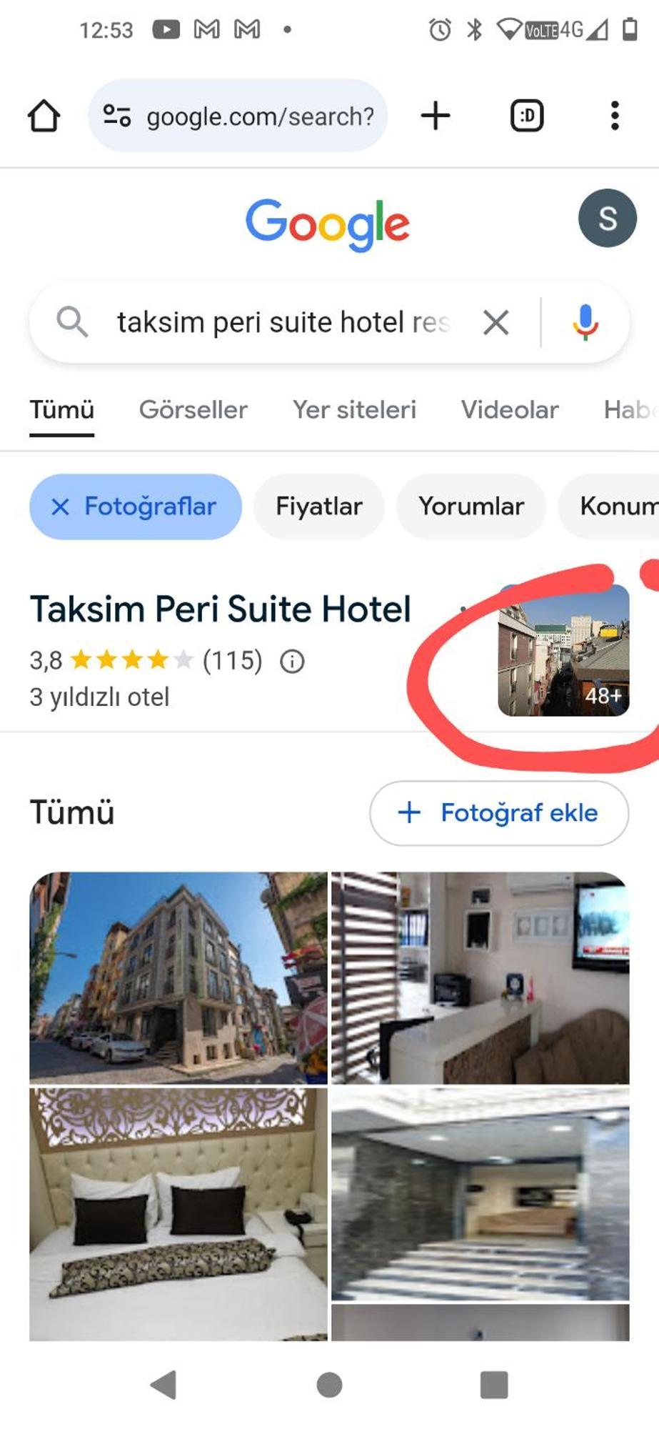 Taksim Peri Suite Istanbul Exteriör bild